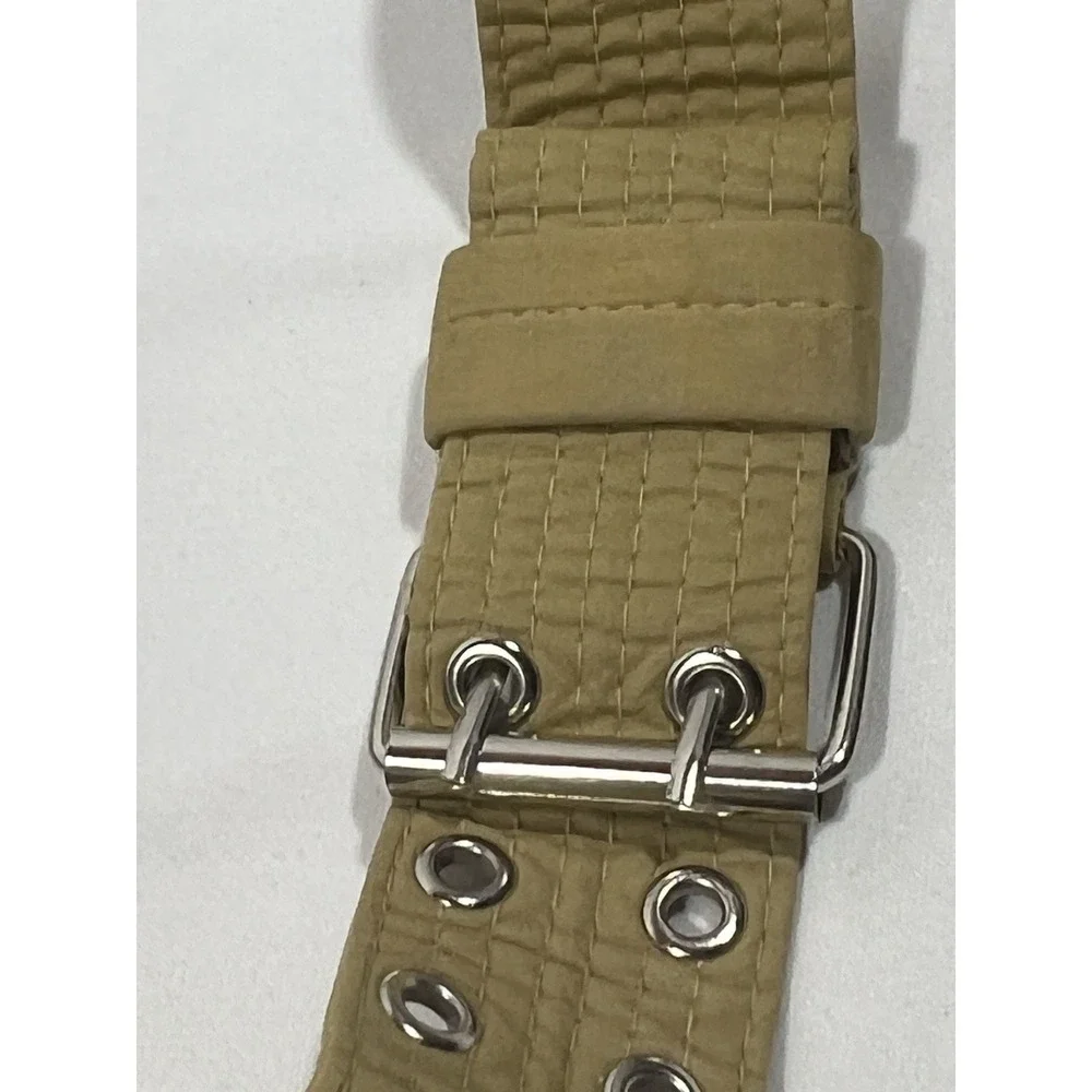 Johnny Was Pete & Greta Canvas Belt‎ Double Grommet Adjustable Buckle